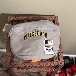Herschel Supply Company Gray and Yellow Pittsburgh Pirates Fanny Pack